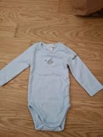 Body langarm hellblau Grösse 6M guter Zustand