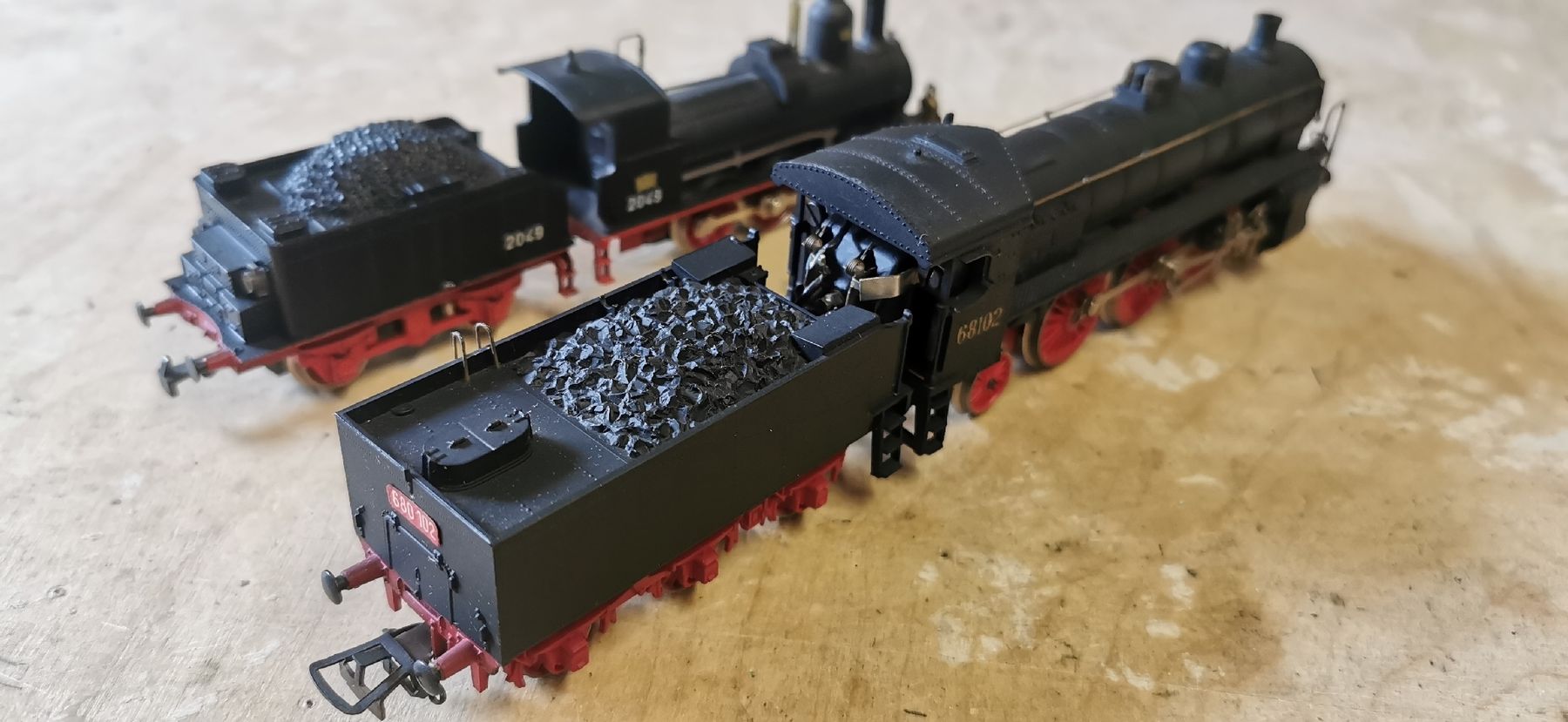 Rivarossi Modellini di ferrovie: Rivarossi 3 Dampflokomotiven – Usato da Aesch BL venduto da Refurber 3