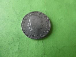 Schweiz 1897, 20 Rappen