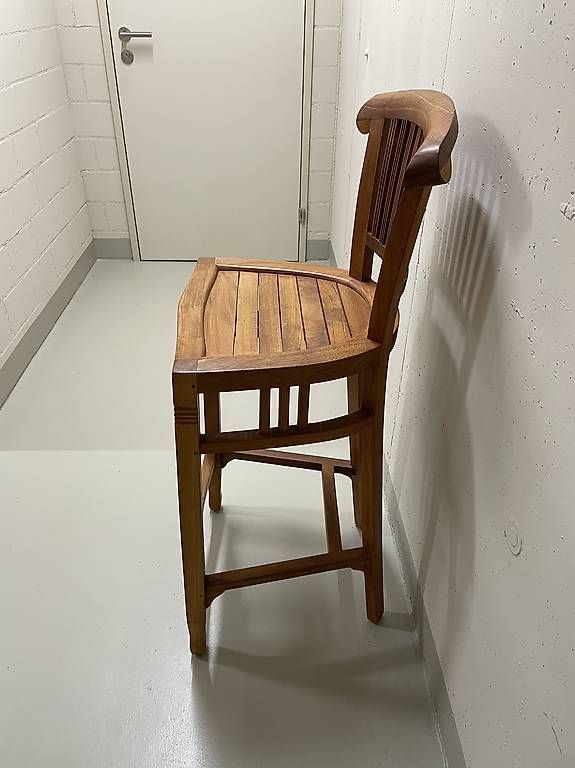 Tabourets: Balimöbel Teakholz Barhocker handgearbeitet – D'occasion à Kreuzlingen par kmonline 1