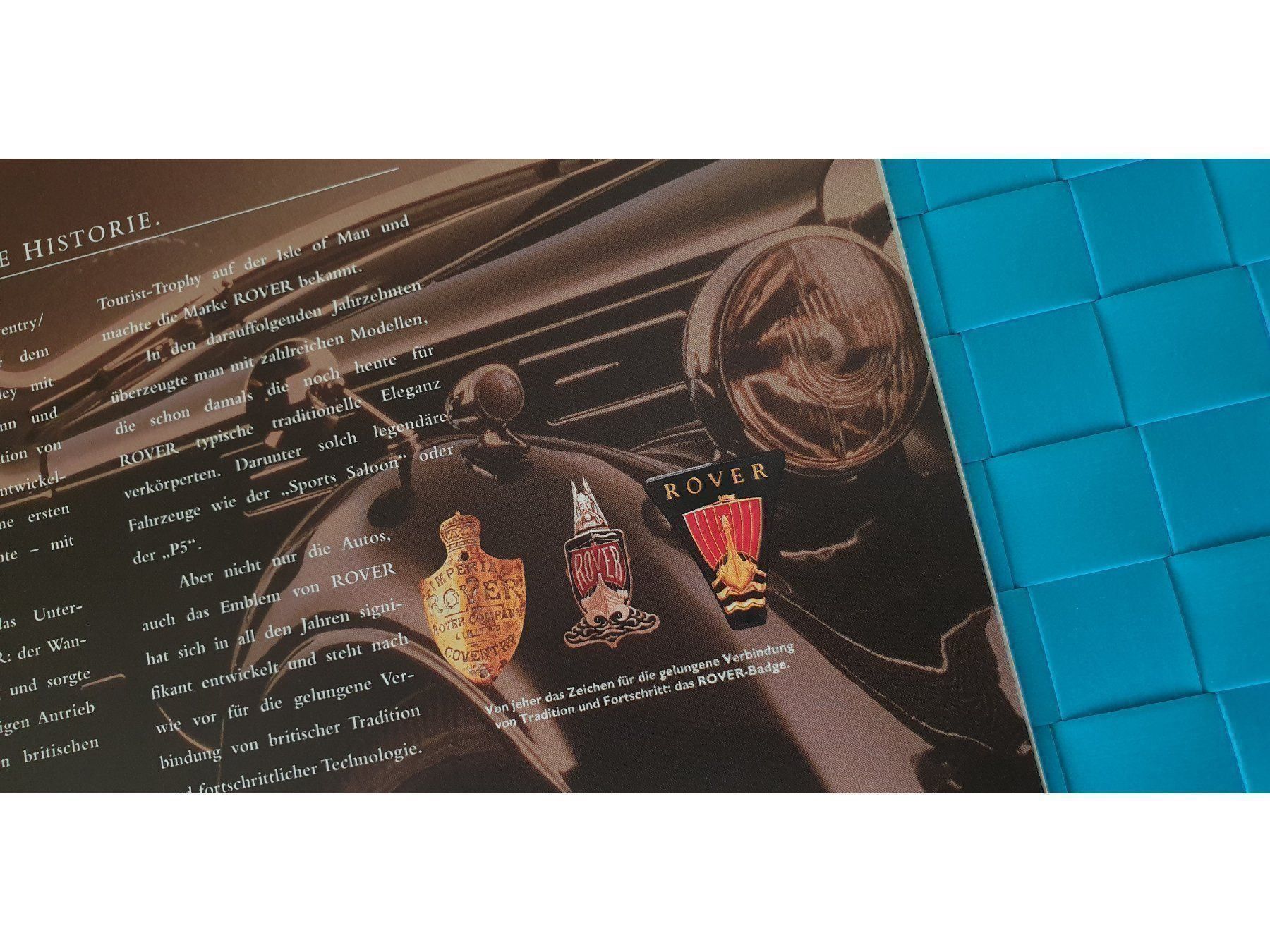 Riviste & Magazine: ROVER PROGRAMM 1997 - Mini, 200, 400, 600, 800 - Prospekt – Nuovo (secondo la descrizione) da Viganello venduto da CARLiteratur 5