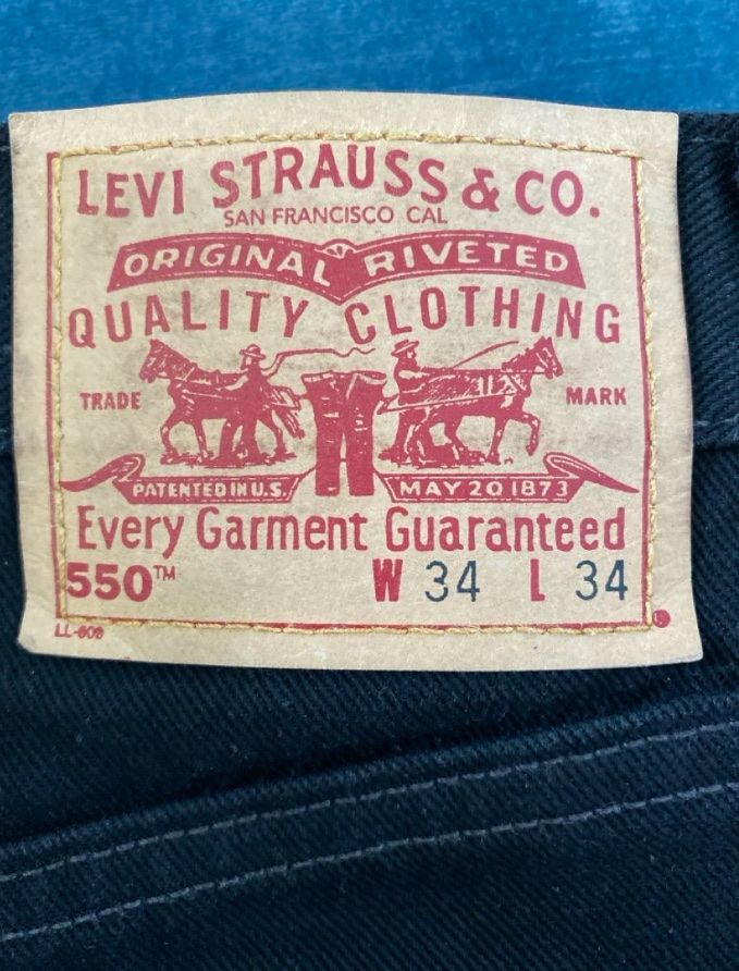 Levi's Jeans: Jeans Levi's 550 W34 L34 – Usato da Fahrweid venduto da ale_sst2 2
