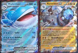 Pokemon Dunkelnacht AB 1.- Wailord EX & Rameidon EX (DE)