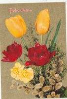 Blumen-Grusskarte