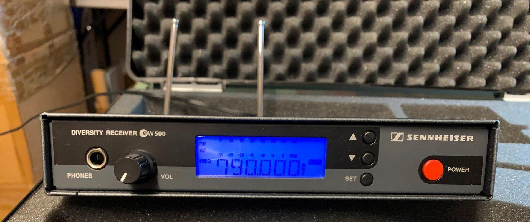 Sennheiser Microfoni: Sennheiser Diversity Receiver EM 500 blue – Nuovo (secondo la descrizione) da Lodrino venduto da Stema