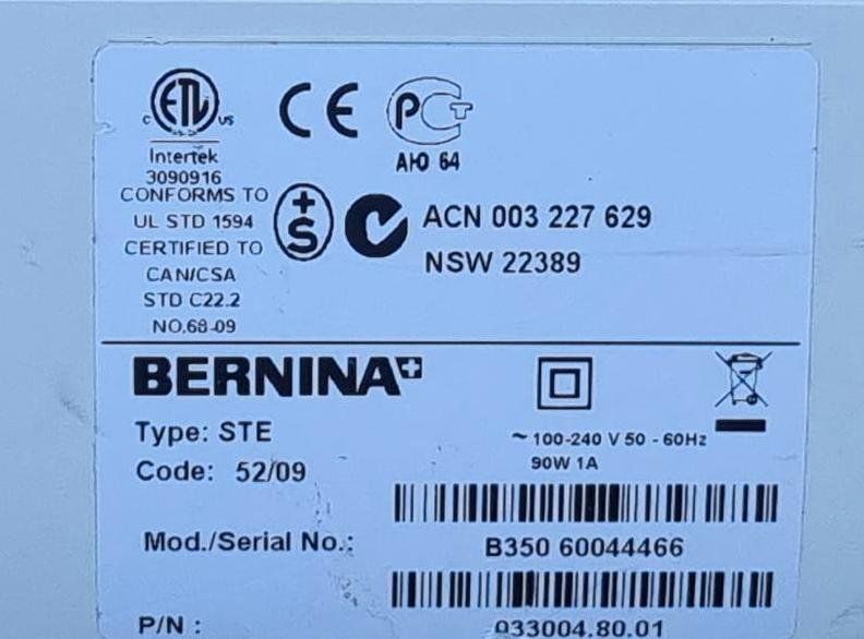 Bernina Nähmaschinen: Nähmaschine Bernina B350 Machine à coudre – Defekt aus Collonges von arashee 4