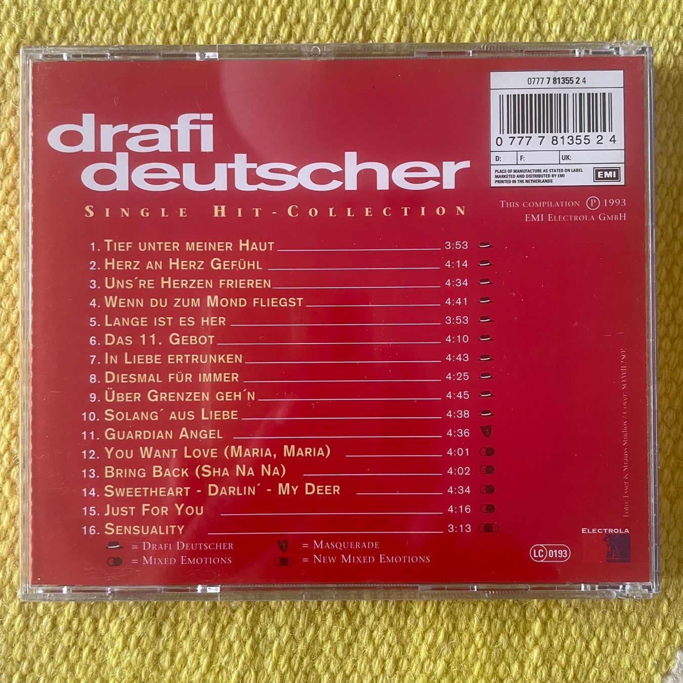 CDs: DRAFI DEUTSCHER-SINGLE HITS COLLECTION – D'occasion à Rorschacherberg par CD-Roli 1