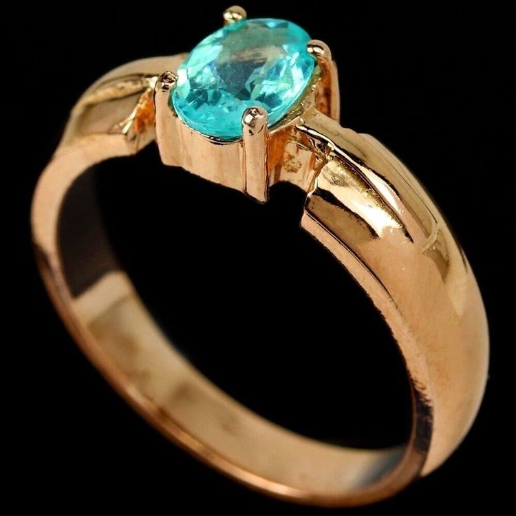 Bague Apatite Bleue 