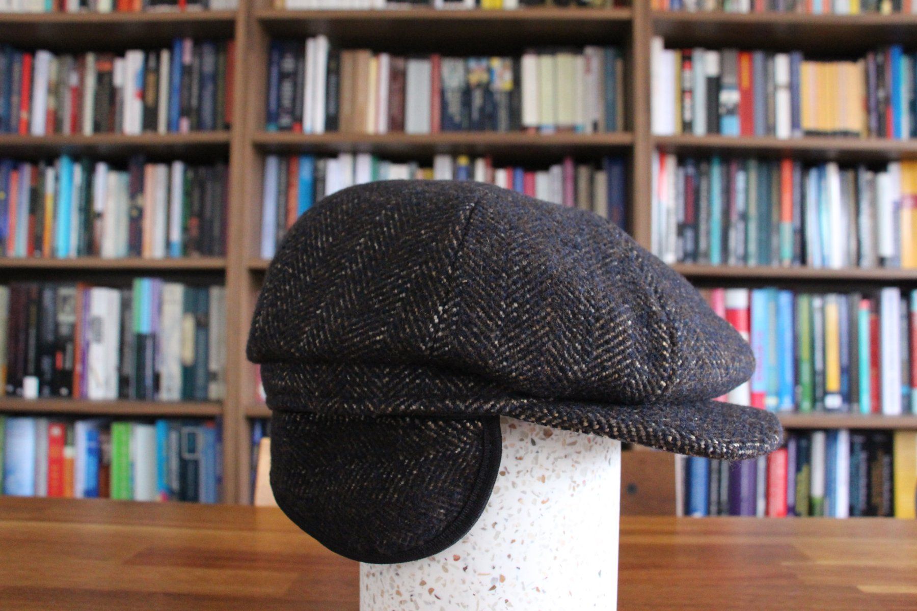 Copricapi, berretti & cappellini: Schiebermütze aus Tweed Gr. 59 – Nuovo (secondo la descrizione) da Luzern venduto da jul_bn7b 4