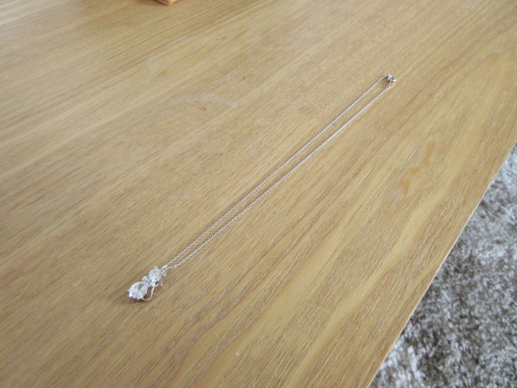 Catenine: Cat Katze Halskette, /Modeschmuck/ necklace!! – Nuovo (secondo la descrizione) da Goldach venduto da mamakotzi 4