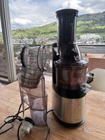 Slow Juicer Fridja F1900 black silver used condition