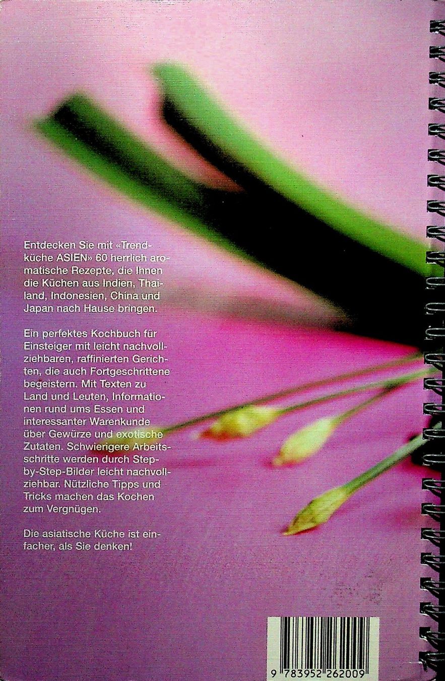 Libri: Saison Küche Trendküche Asien – Usato da Reitnau venduto da Zaomir 1