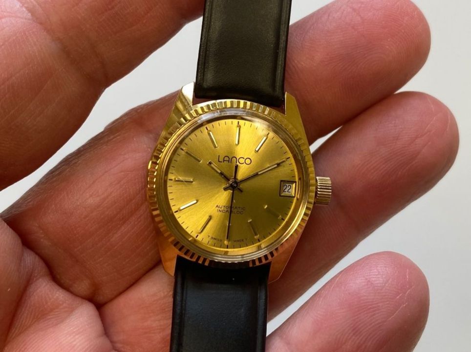 Lanco Uhren: LANCO Damenuhr ca. 70er Jahre Automatic – Neu (gemäss Beschreibung) aus St. Gallen von galluswatches 7