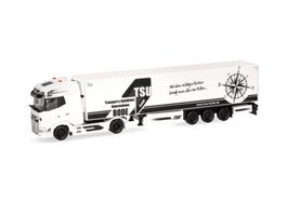 1:87 Herpa DAF XG+ Kühlkoffer-Sattelzug "TSU Bode"