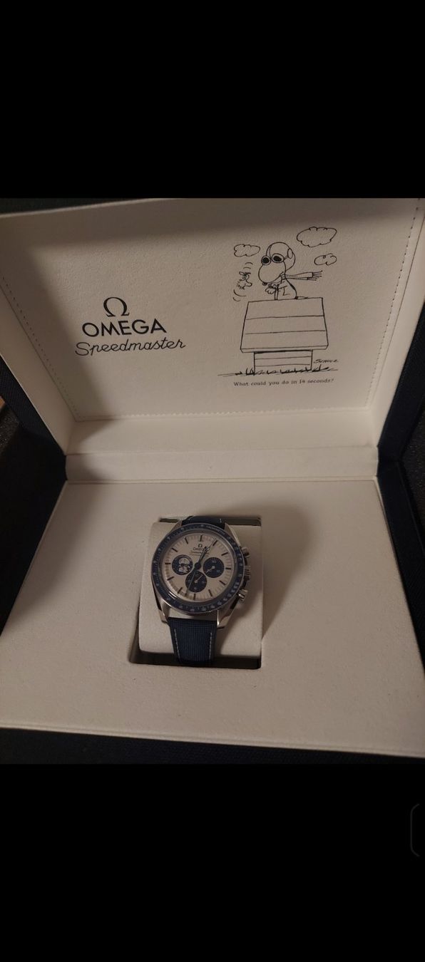 Omega Orologi: Omega Speedmaster Snoopy – Nuovo e nell'imballaggio originale da Gossau SG venduto da honeybeauty 2