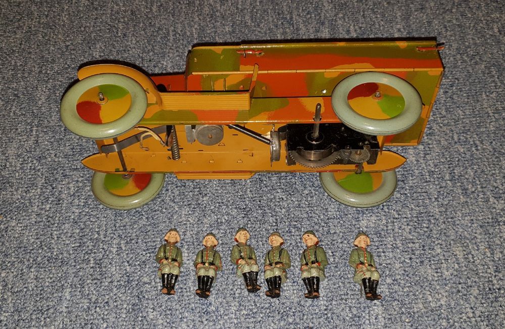 Elastolin Jouets: Elastolin autocarro con cannone – D'occasion à Lugano par lineol59 3