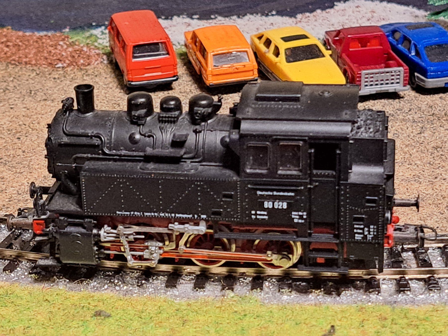 Roco Modellini di ferrovie: Damploki BR 80 von Roco in OVP – Usato da Schwanden GL venduto da roerich20
