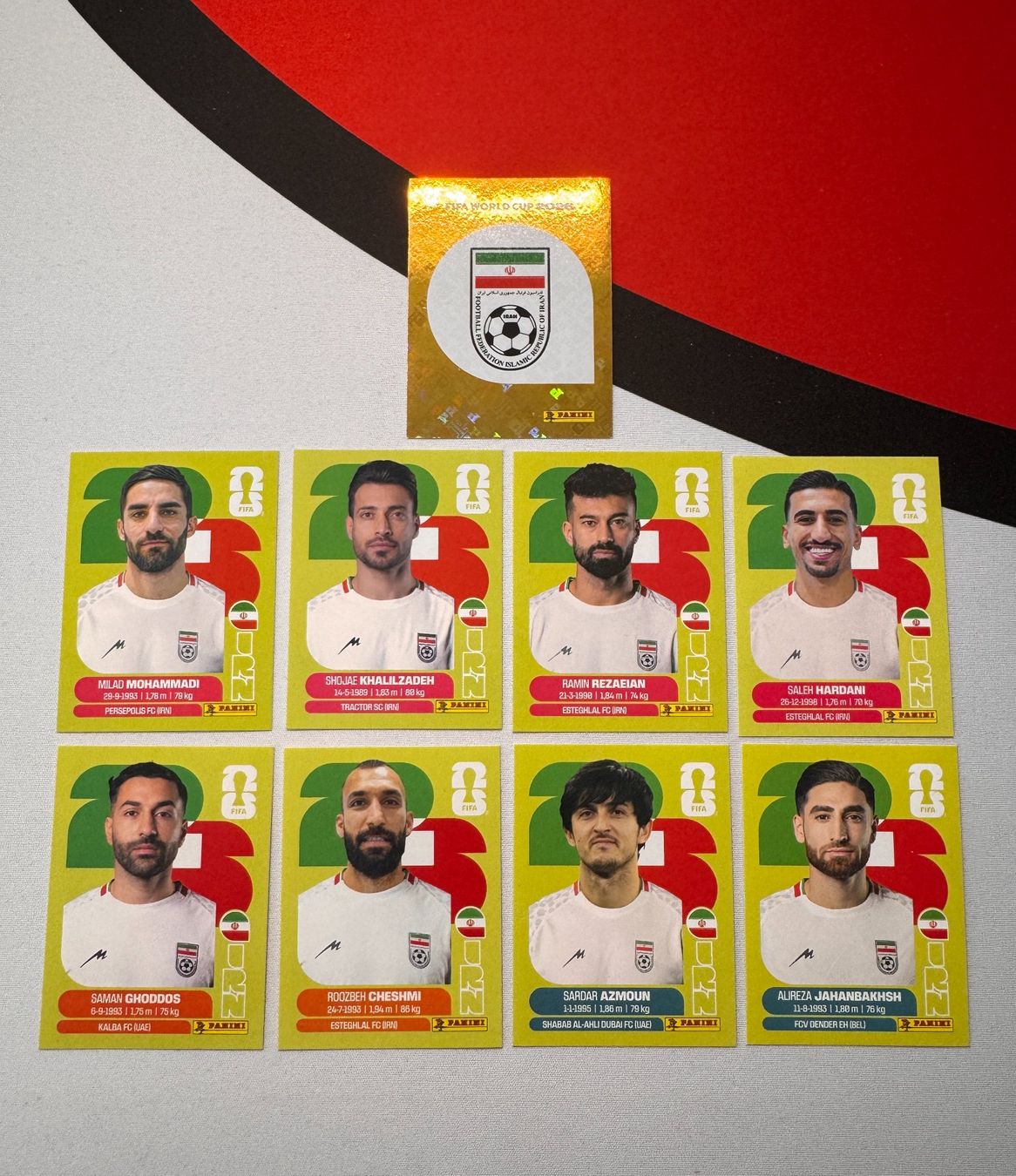 Panini Carte collezionabili: Panini WM 2026 Sticker - Iran Lot – Nuovo (secondo la descrizione) da Oberwil BL venduto da Chelsea26