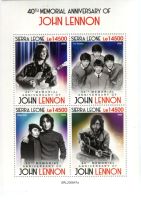Block "The Beatles. John Lennon". Sierra Leone