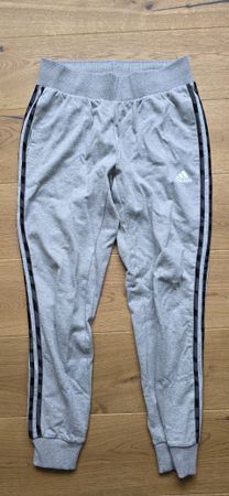 Adidas Trainingshose/ Jogginghose Grau Grösse S