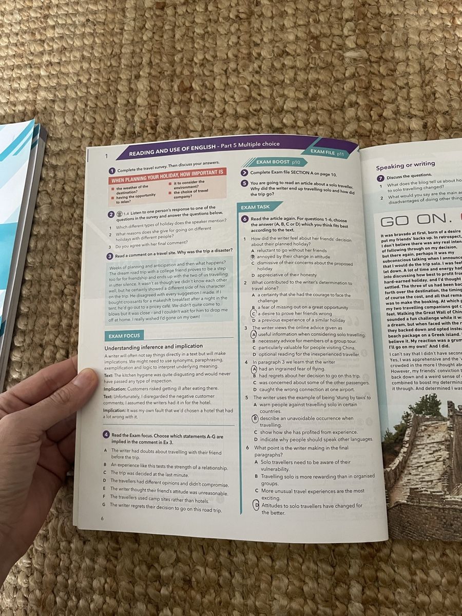 Libri: C1 Advanced - FORMULA COURSEBOOK + EXAM TRAINER – Nuovo (secondo la descrizione) da Lausanne venduto da jes_99dr 3