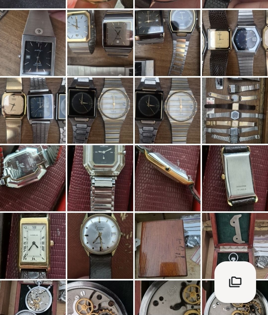 Swiss Montres: Uhren Lot zu verkaufen – D'occasion à Rämismühle par beni0010 7