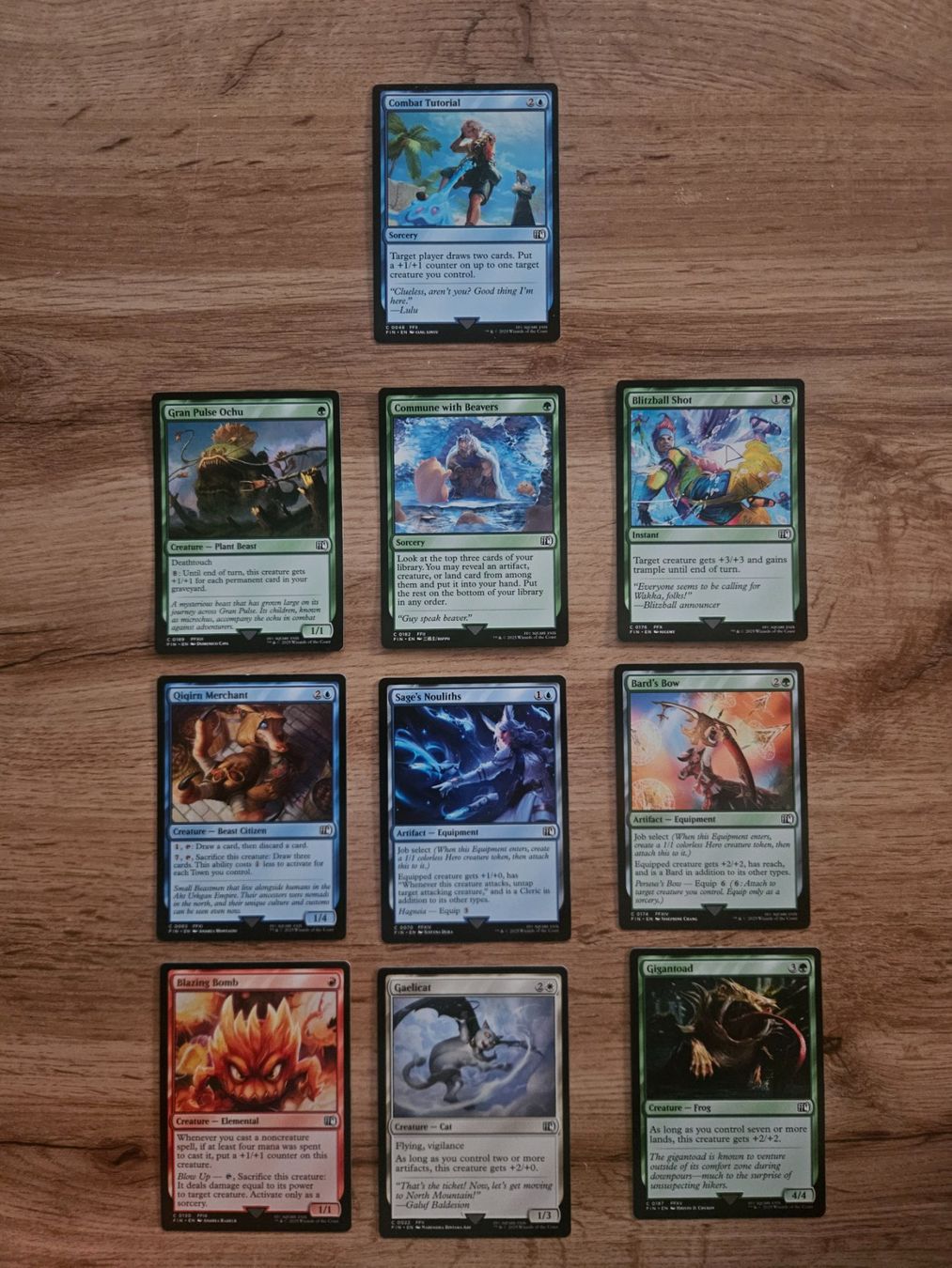 Magic The Gathering Carte collezionabili: FINAL FANTASY commons 10 stk. NM – Nuovo (secondo la descrizione) da Horgen venduto da ste_ntc9