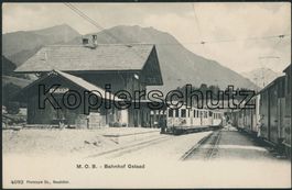 BE Gstaad - Bahnhof - Bahn MOB - Saanen