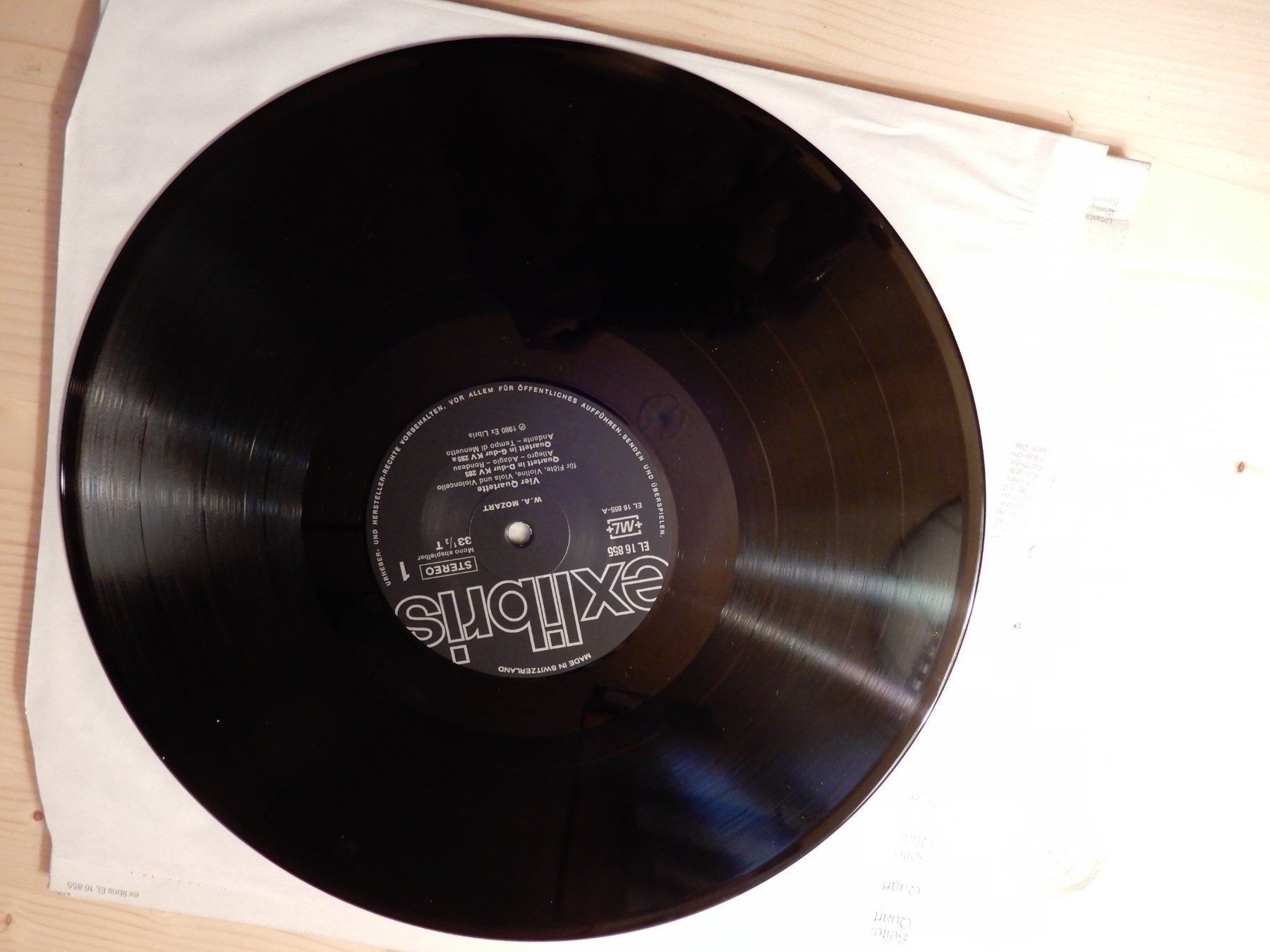 Dischi in vinile: W. A. Mozart Vier Quartette – Usato da Erstfeld venduto da Mario_boe0 3