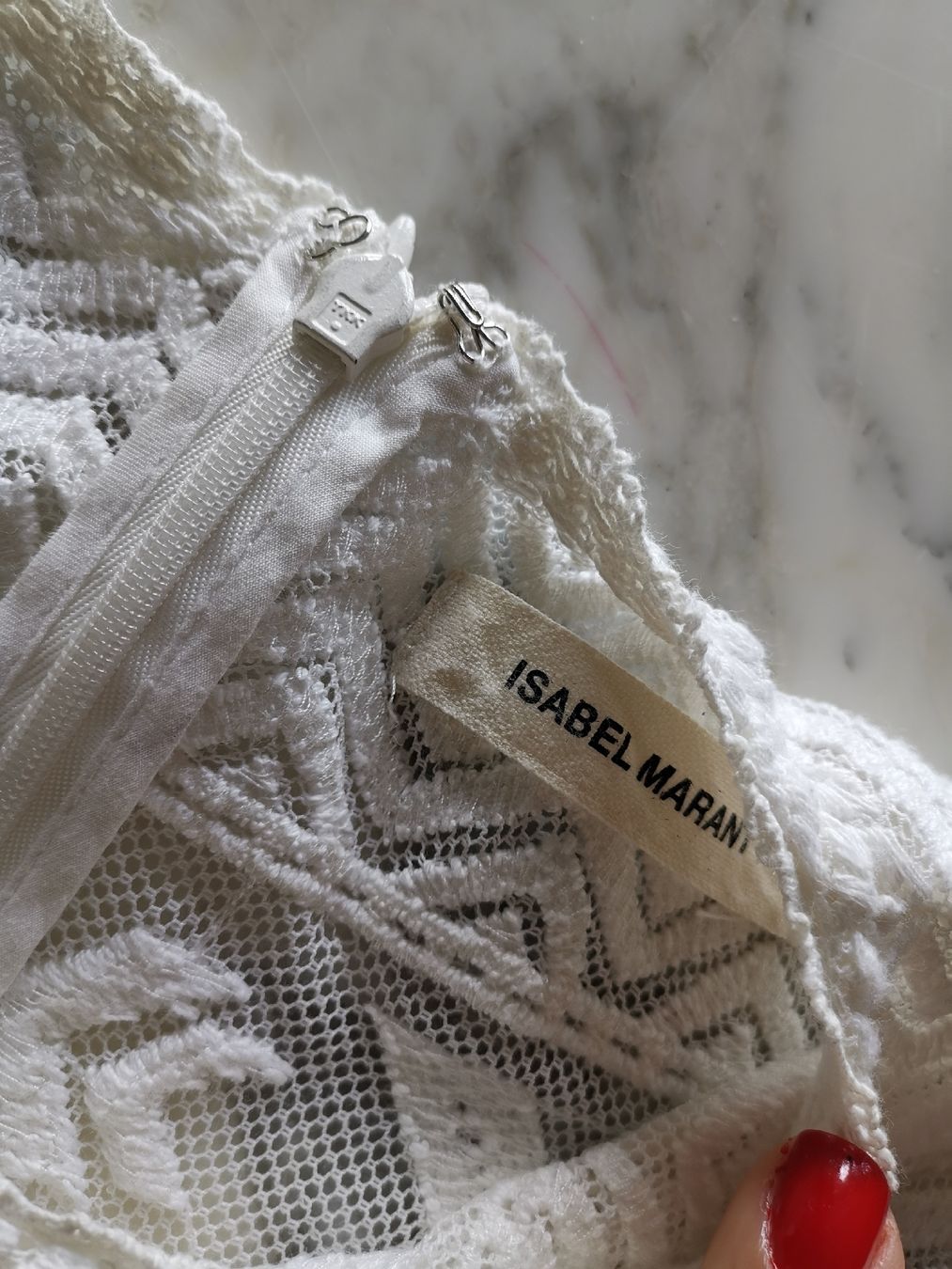 Isabel Marant Camicette: Isabel Marant, semi transparentes Oberteil  – Usato da Uerikon venduto da pink_flamingo 2
