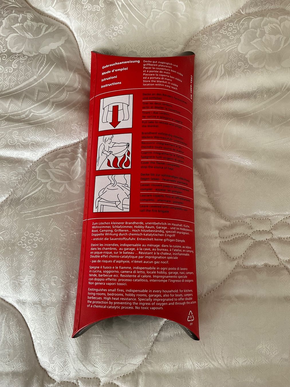 Estintori: Löschdecke, 100x125 cm – Nuovo e nell'imballaggio originale da Regensdorf venduto da Polo101 1