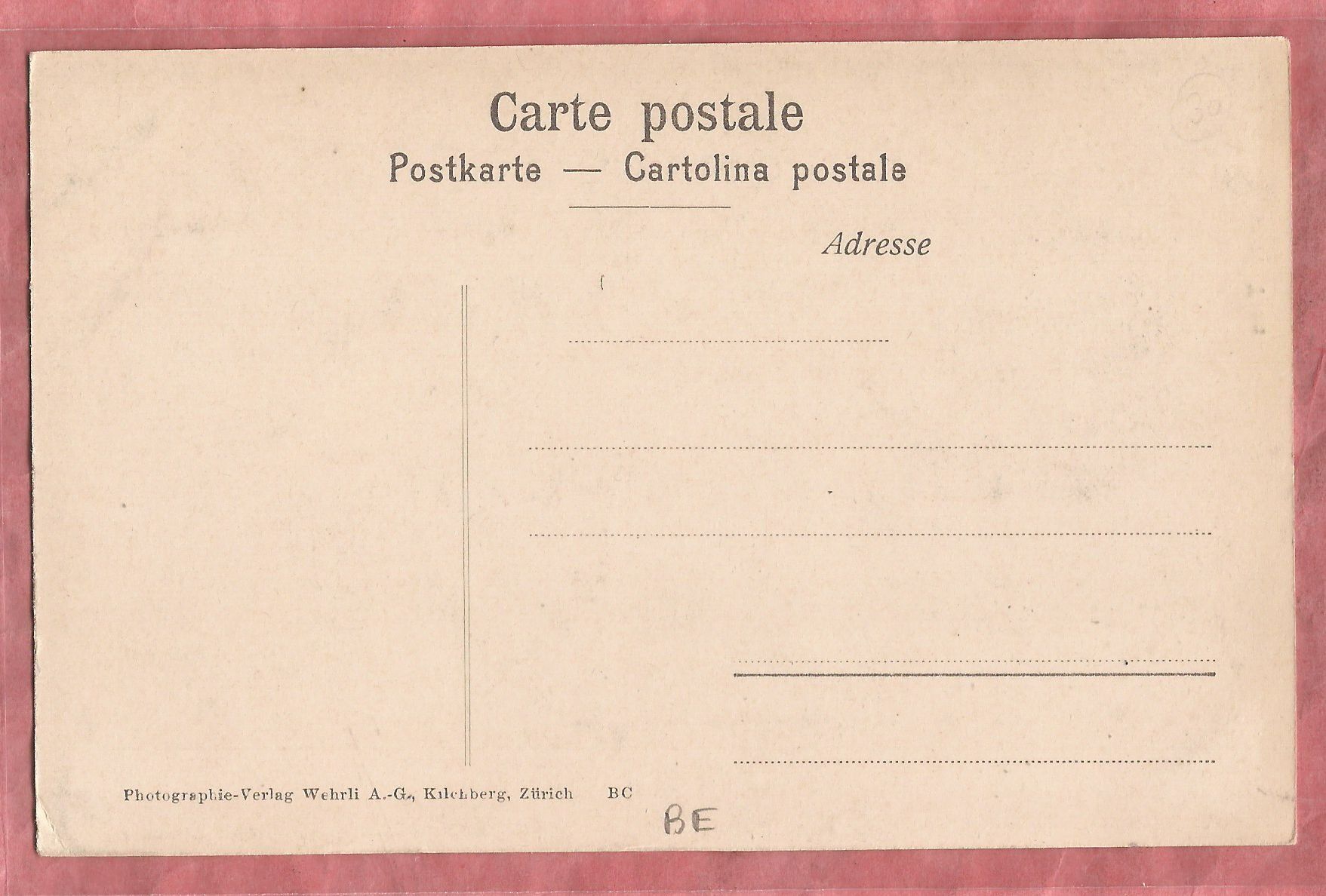Cartoline postali: Thun - Kutsche vor Biergarten - ca. 1905 – Usato da Fislisbach venduto da Porano 1