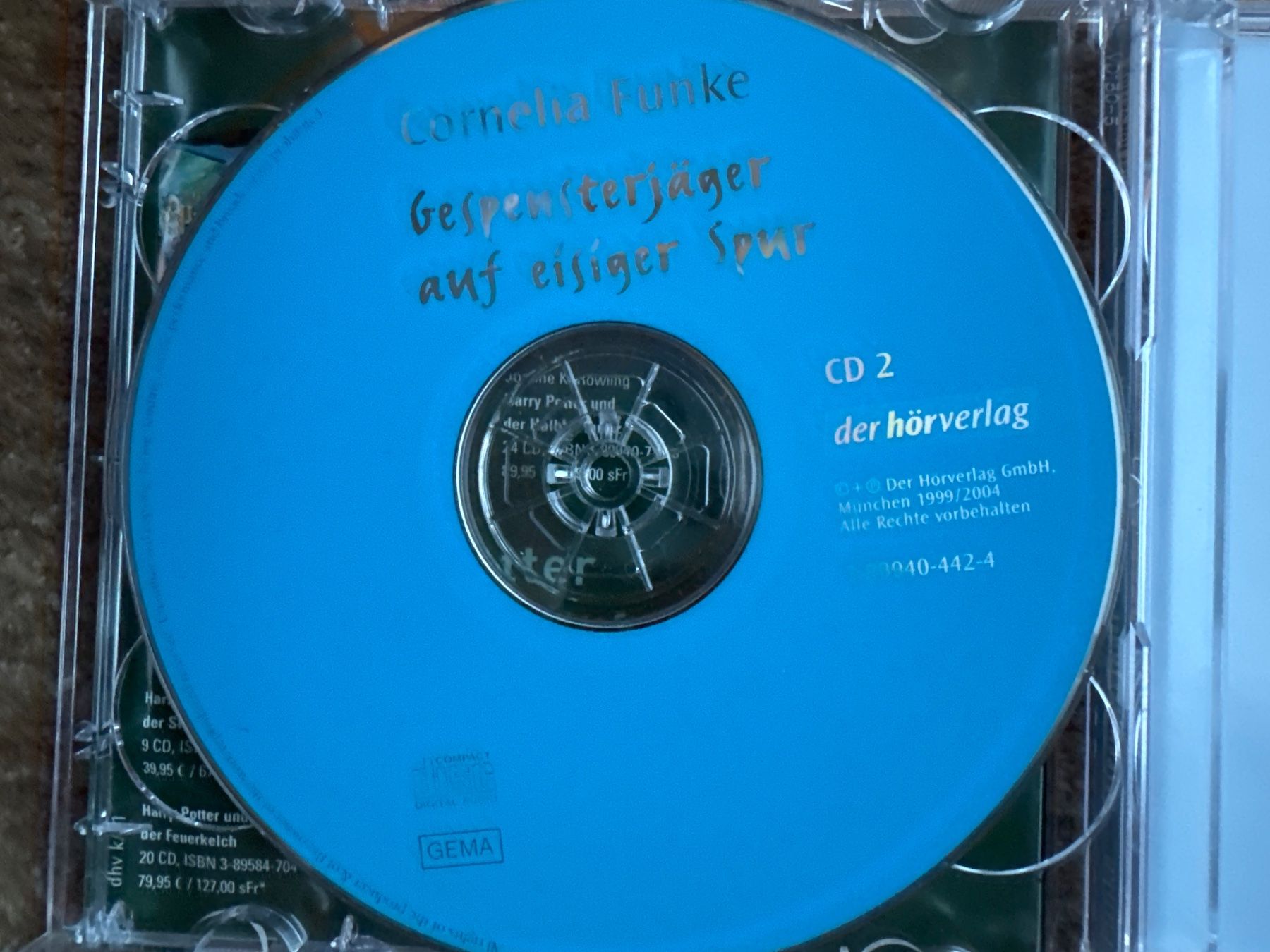 CDs: CD - Gespensterjäger auf eisiger Spur - Cornelia Funke – Gebraucht aus Aarau von Kilauea 3