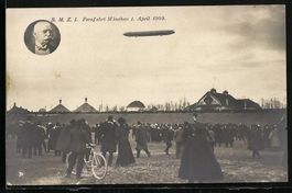 München, Zeppelin-Fernfahrt München 19