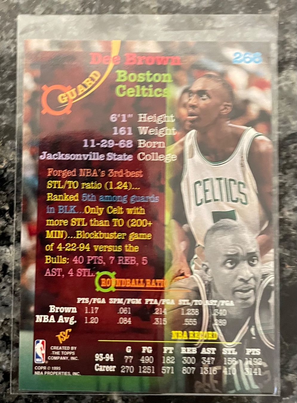 Nba Carte collezionabili: NBA Dee Brown Topps First Day Issue Card – Nuovo (secondo la descrizione) da Muttenz venduto da joba23 1