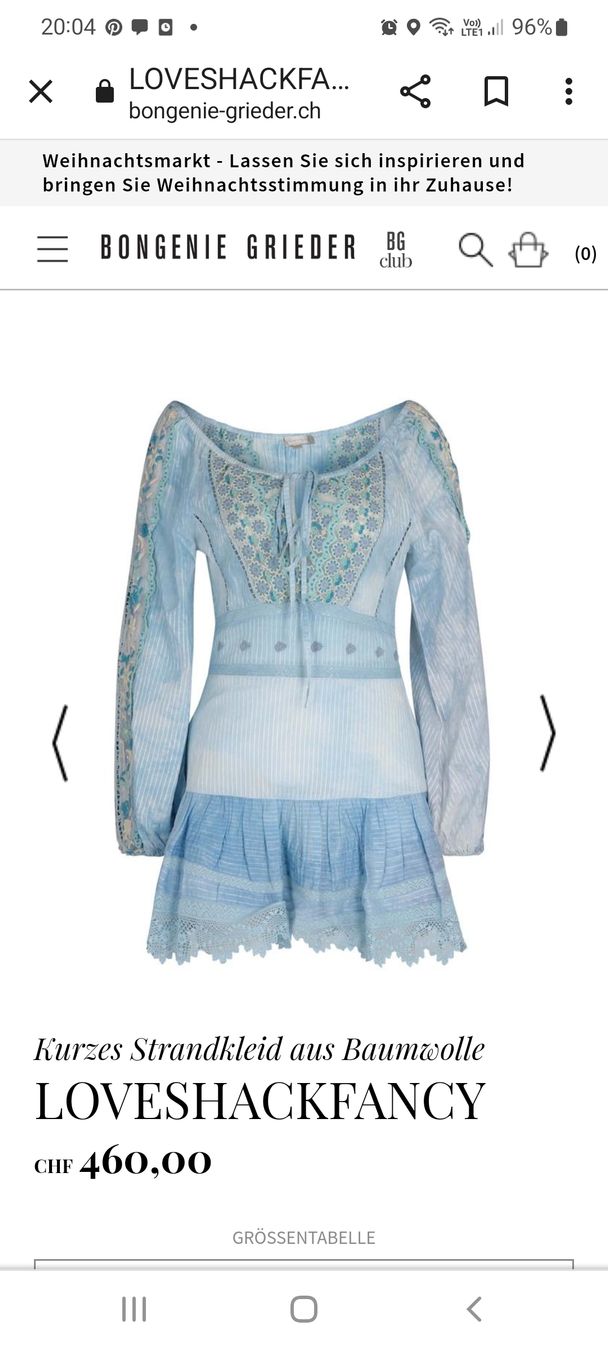 Vestiti: LoveShackFancy Kleid GR S – Usato da Luzern venduto da annabelle25 7