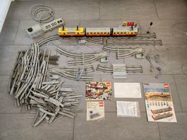 Train LEGO 7740 12V complet - avec rails et transformateur