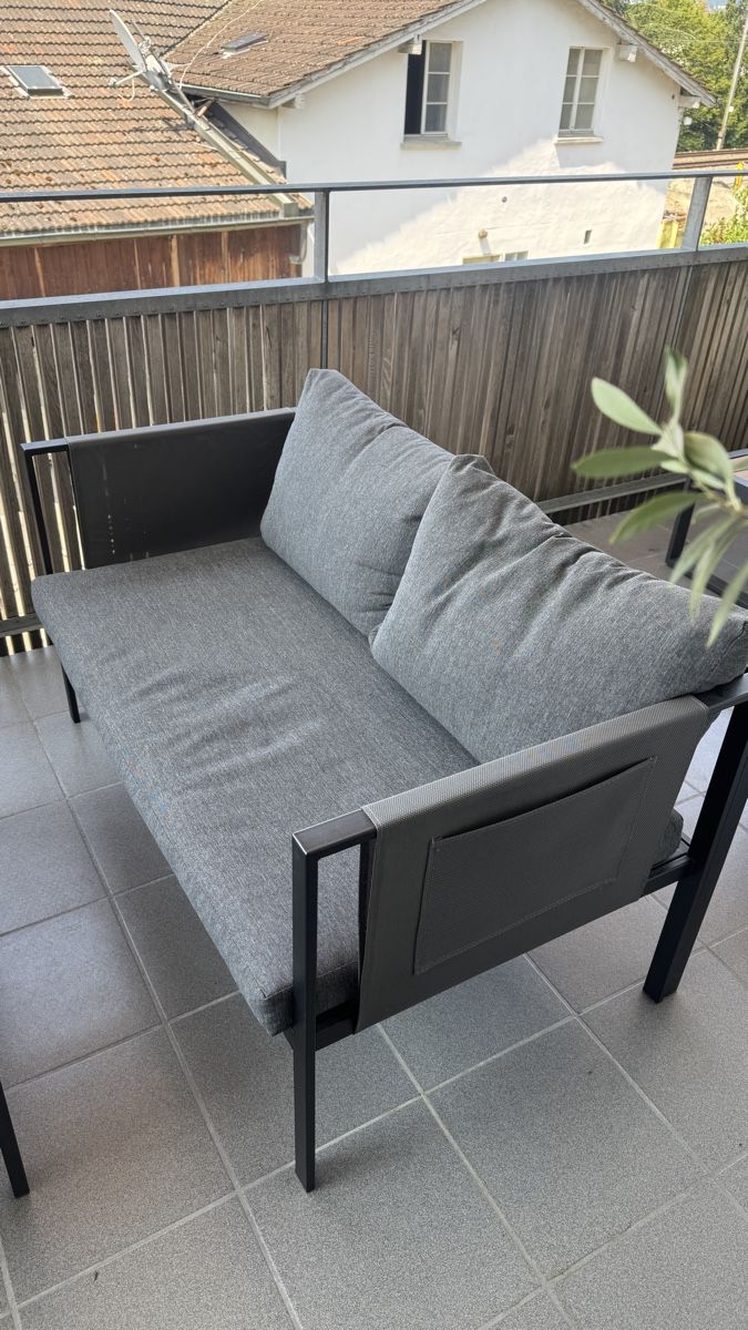 Divani: Loungeset mit Glastisch – Usato da Erlenbach ZH venduto da pr0123 3