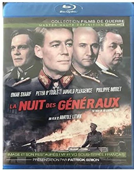Tutti i DVDs: LA NUIT DES GENERAUX – Nuovo e nell'imballaggio originale da Carouge GE venduto da KinoGe