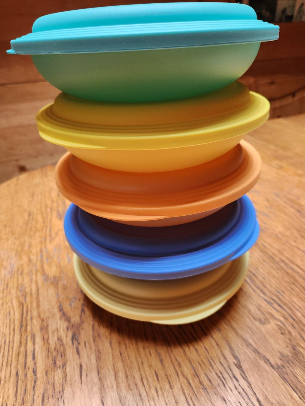 Tupperware Contenitori & Simili: 2 Tupperware Picknick Teller mit Deckel dicht 700ml – Usato da Gstaad venduto da Kuhstall-2026 7