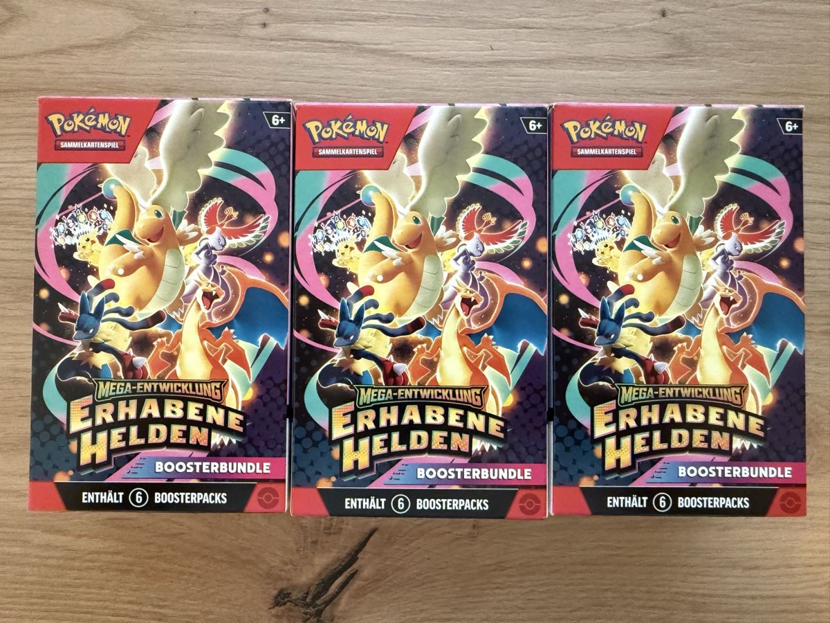 Spiele: LEERE: Erhabene Helden Boosterbundle Boxen – Neu (gemäss Beschreibung) aus Emmenbrücke von luk_tp67