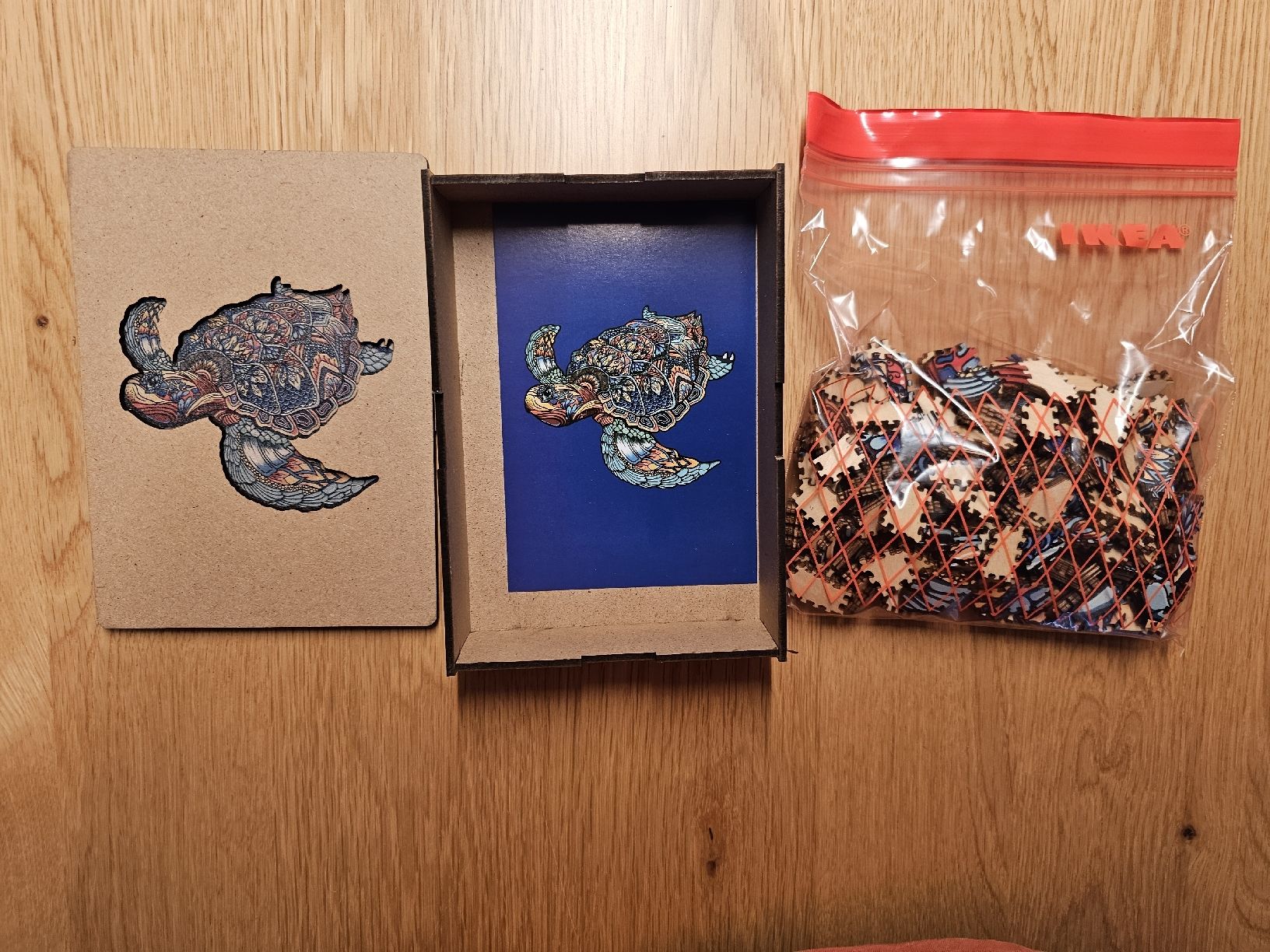 Puzzle: Holzbild Schildkröte – Usato da Rickenbach Sulz venduto da michelho 1