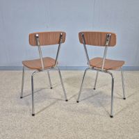 2 Stück Kelco 1970er Küchenstuhl Stuhl Essstuhl braun