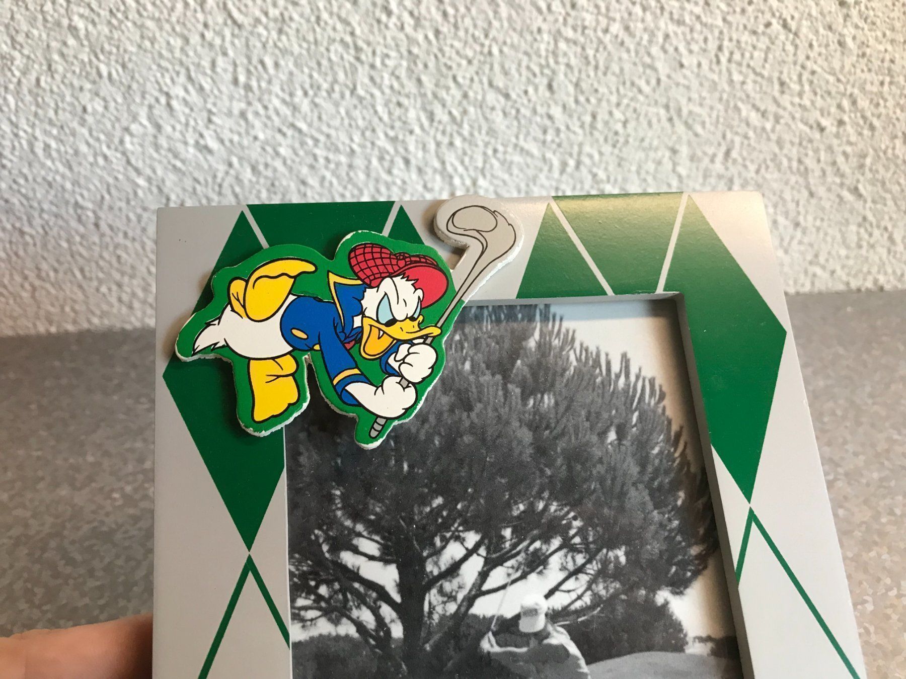 Bilderrahmen: Donald Golf Bilderrahmen mit OVP 90er – Gebraucht aus Hagendorn von Pokecollectorch 5
