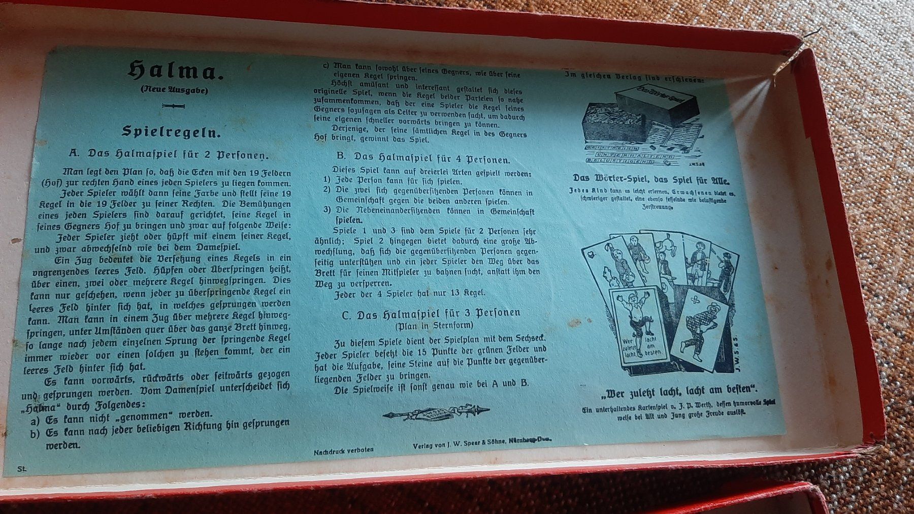 Giocattoli: Halma aus den 50er 60er Jahren – Usato da Wil SG venduto da Saxer1 1