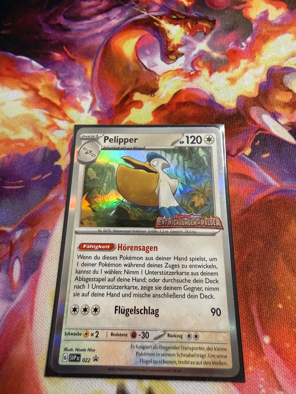 Pokémon Carte collezionabili: Pelipper (SVP 022) / Promo – Nuovo (secondo la descrizione) da Bülach venduto da CherryBlu