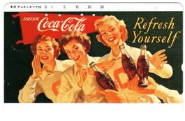 Coca-Cola - seltene Telefonkarte aus Japan