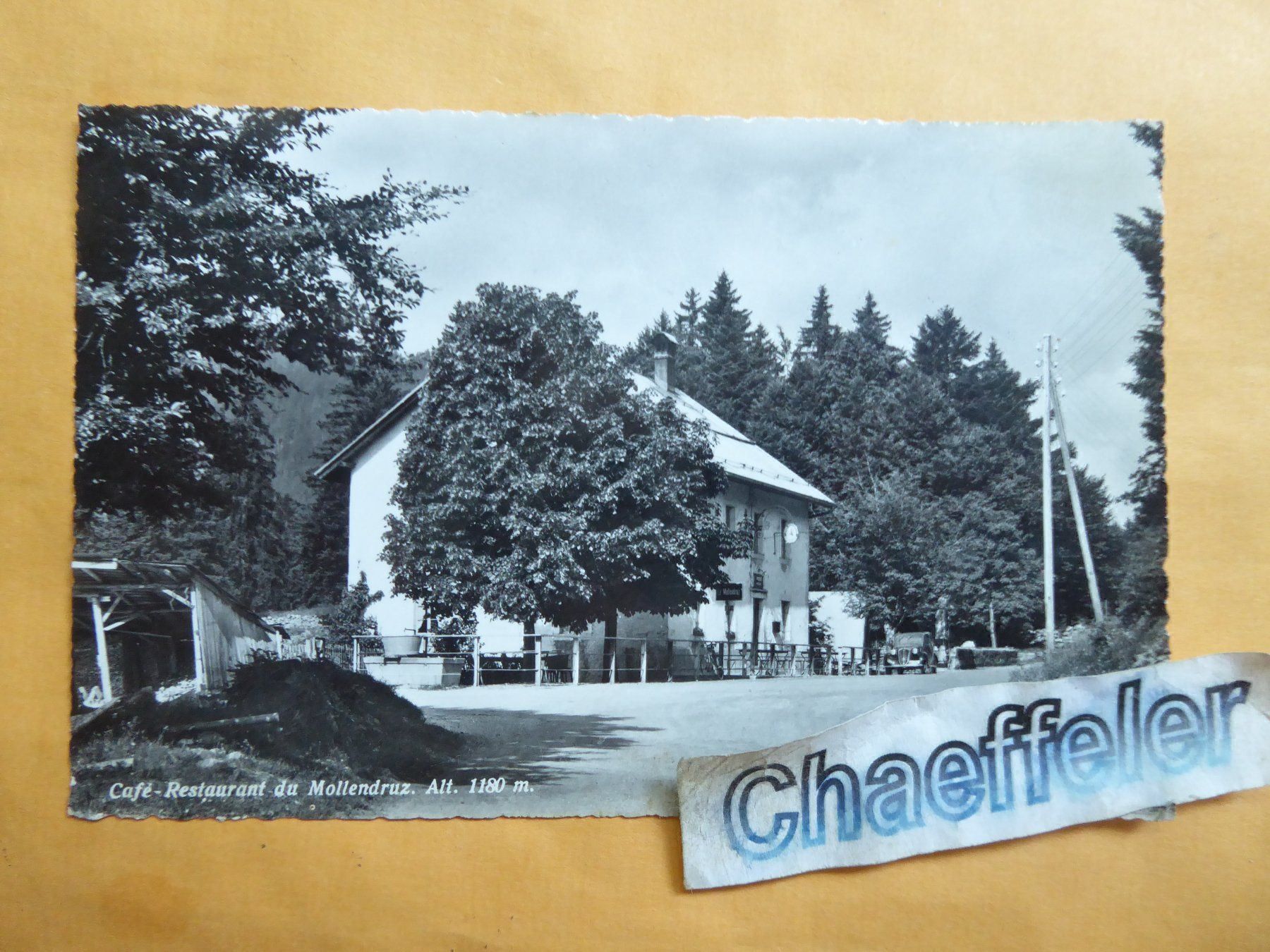 Cartoline postali: 1967 Café - Restaurant du Mollendruz – Usato da Zürich venduto da Chaeffeler