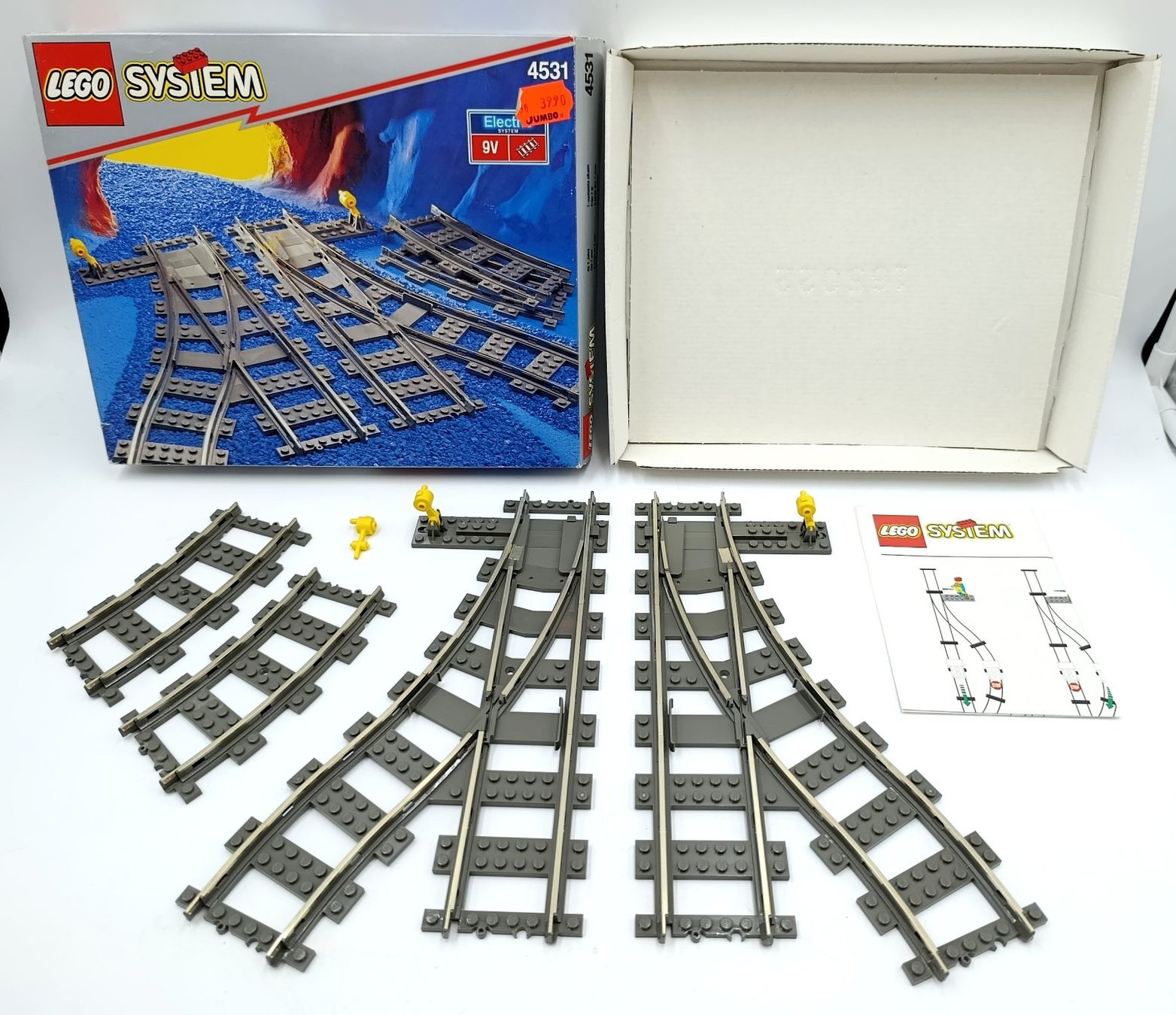 Lego Kit di costruzioni: LEGO System 4531 Weichen elektrisch 9V – Usato da Wil SG venduto da Donaldus 1