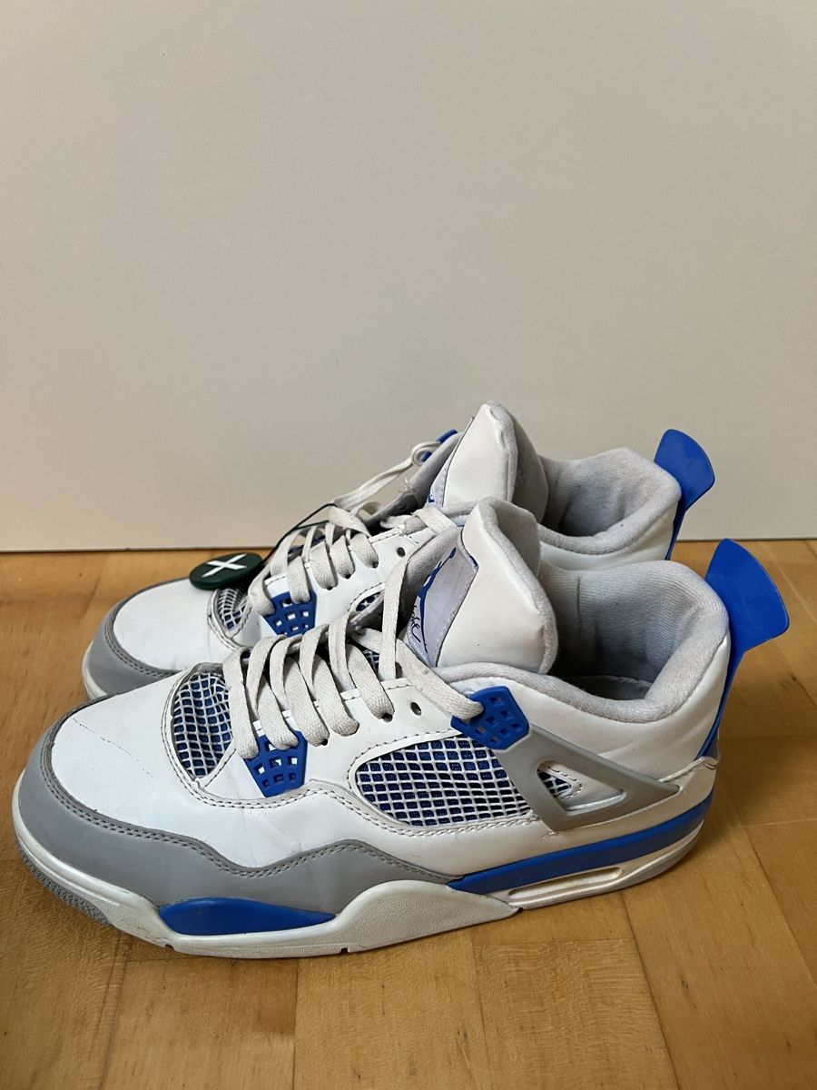 Herrenschuhe: Air Jordan 4 Military Blue  – Gebraucht aus Wittenbach von Solvera-Watches 1
